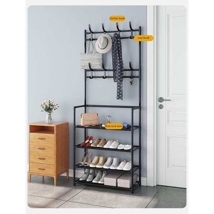 Maestro Mansion RAK PORTABEL GANTUNGAN DAN RAK SEPATU/RAK VENUS/RAK SEBAGUNA/RAK JAKET - PETITE HITA