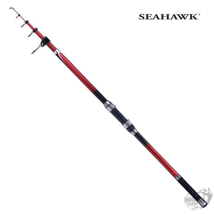 Joran Pancing Spininng Antena Seahawk Telesurf 420cm Carbon Lure - 3.60M by Paulafishing