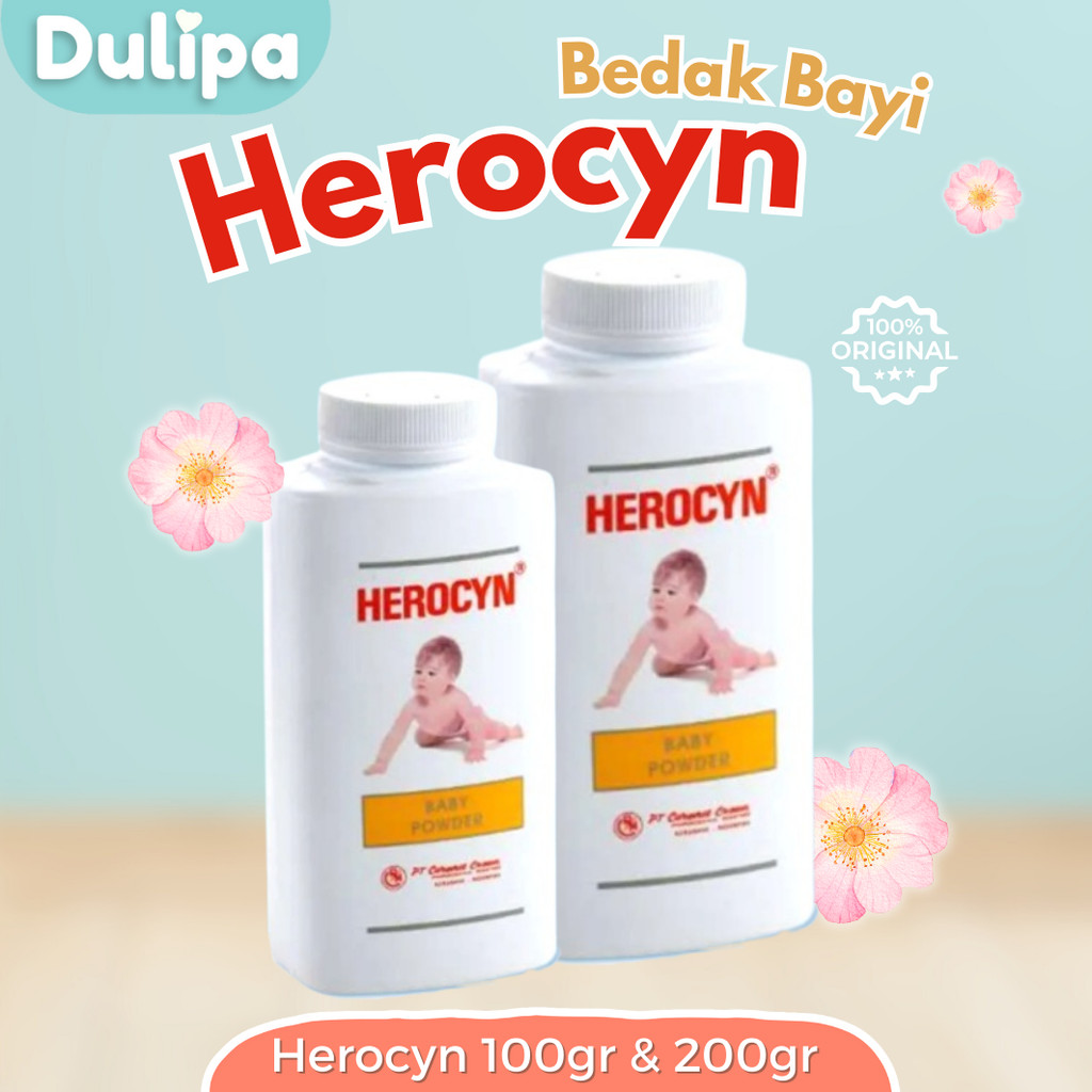 Herocyn Bedak Bayi Bedak Herocyn Bayi Bedak Gatal Bayi Bedak Obat Herocyn 100gr 200gr  Bedak Ruam