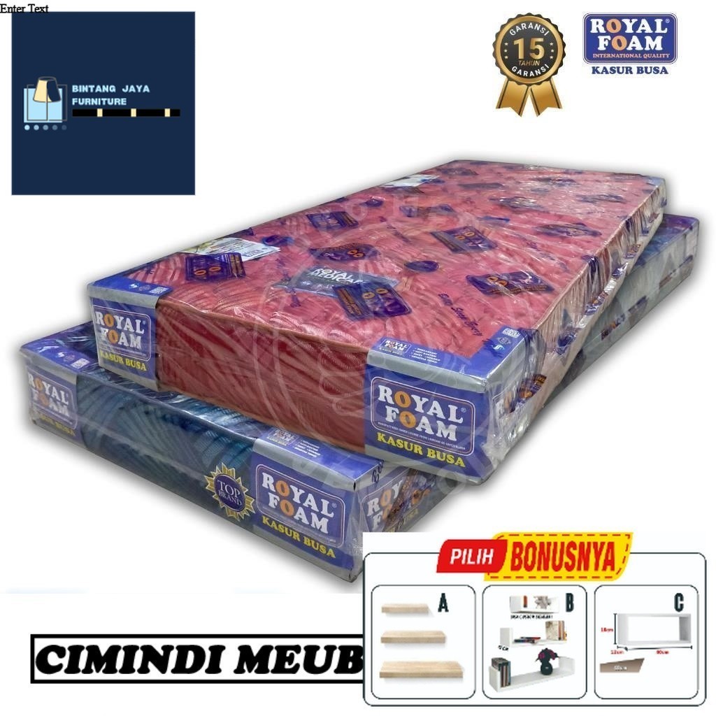 Kasur Busa Medicare Rebounded Royal Foam / Kasur Kesehatan Garansi 15 Tahun