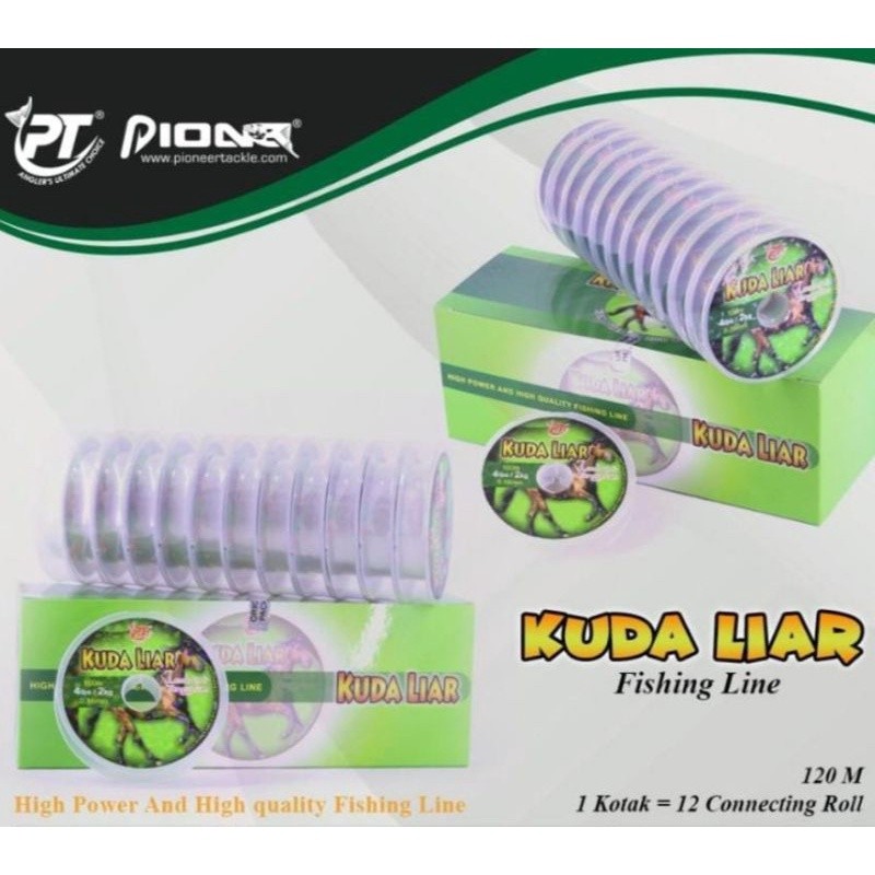 SENAR KUDA LIAR - SENAR PANCING KUDA LIAR - CONNECTED PIONEER KUDALIAR 100 METER
