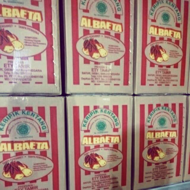 [MAWAR KONDANG] Keripik kentang ALBAETA 1 kg