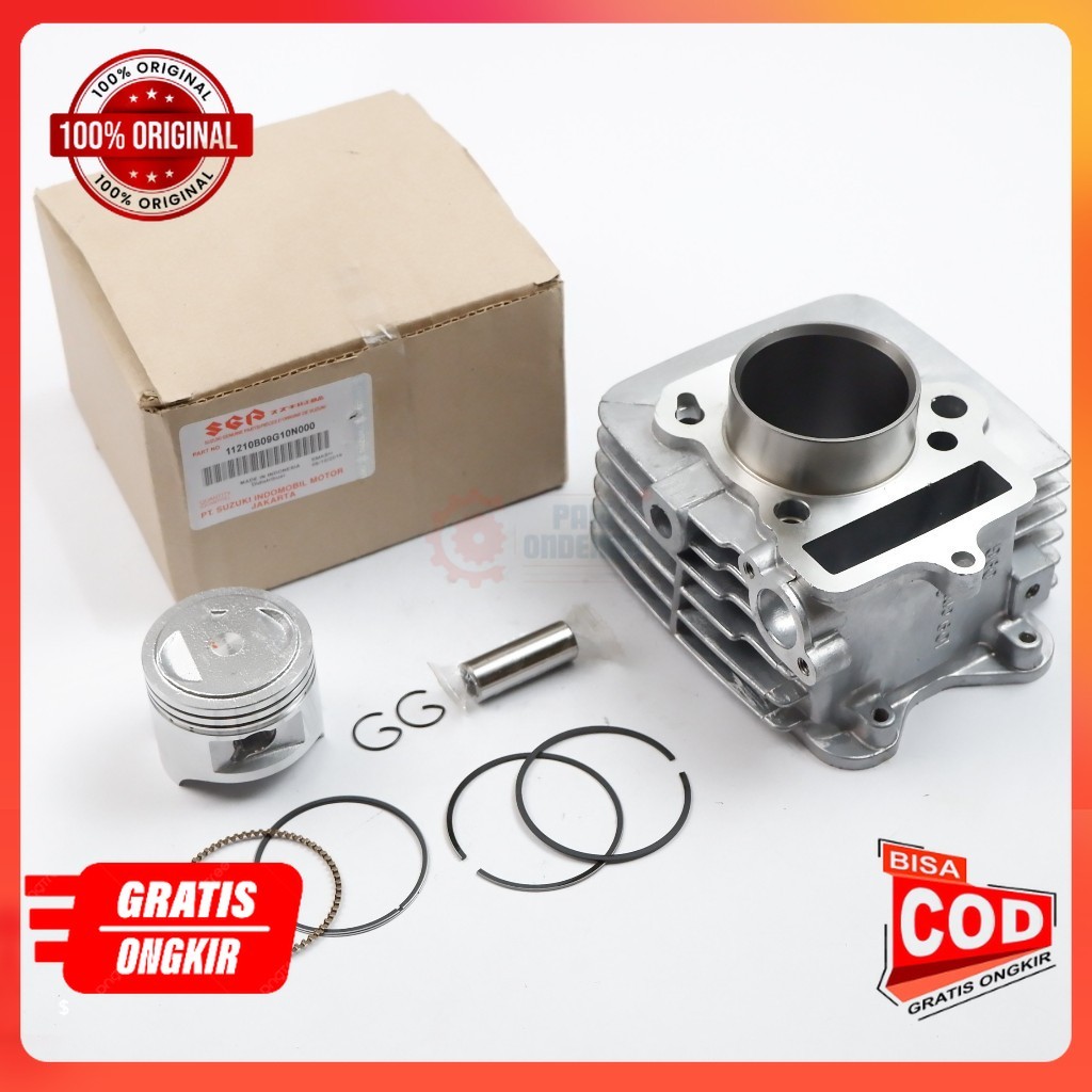 ori Blok Seher Mesin 1 Set Motor Smash 110