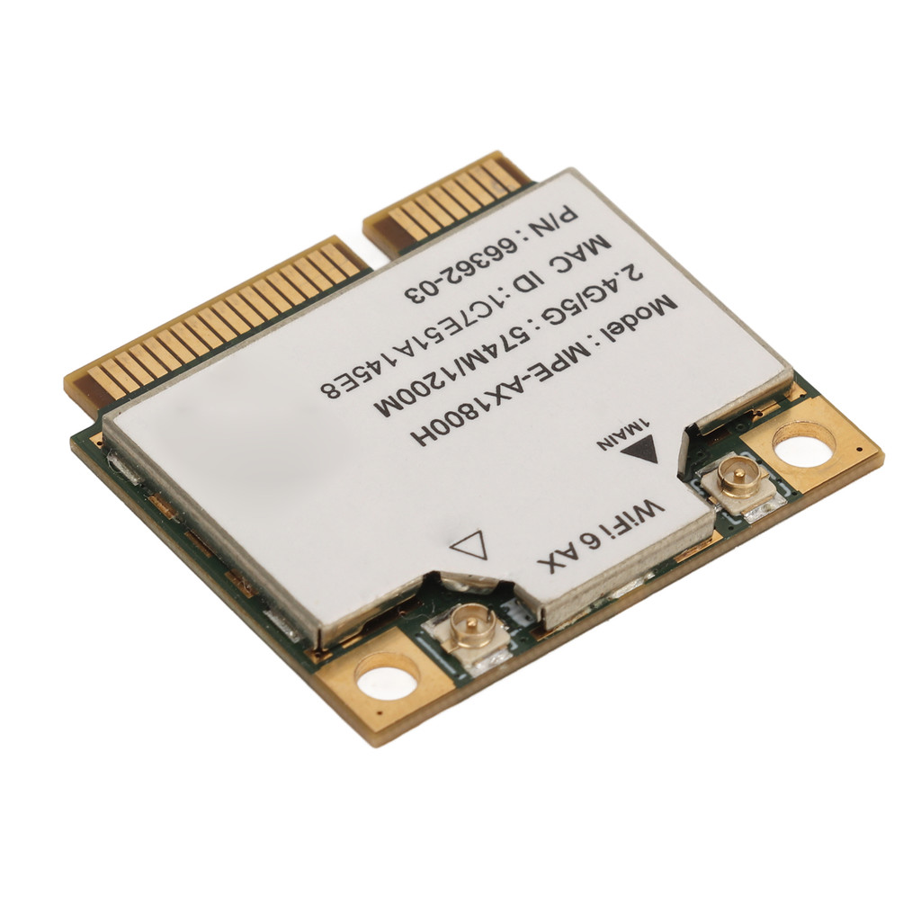 AX1800H Wireless Wifi 6 Card 24GHz 5GHz Dual Band Bluetooth 52 Mini PCIE Interface WiFi Adapter for 