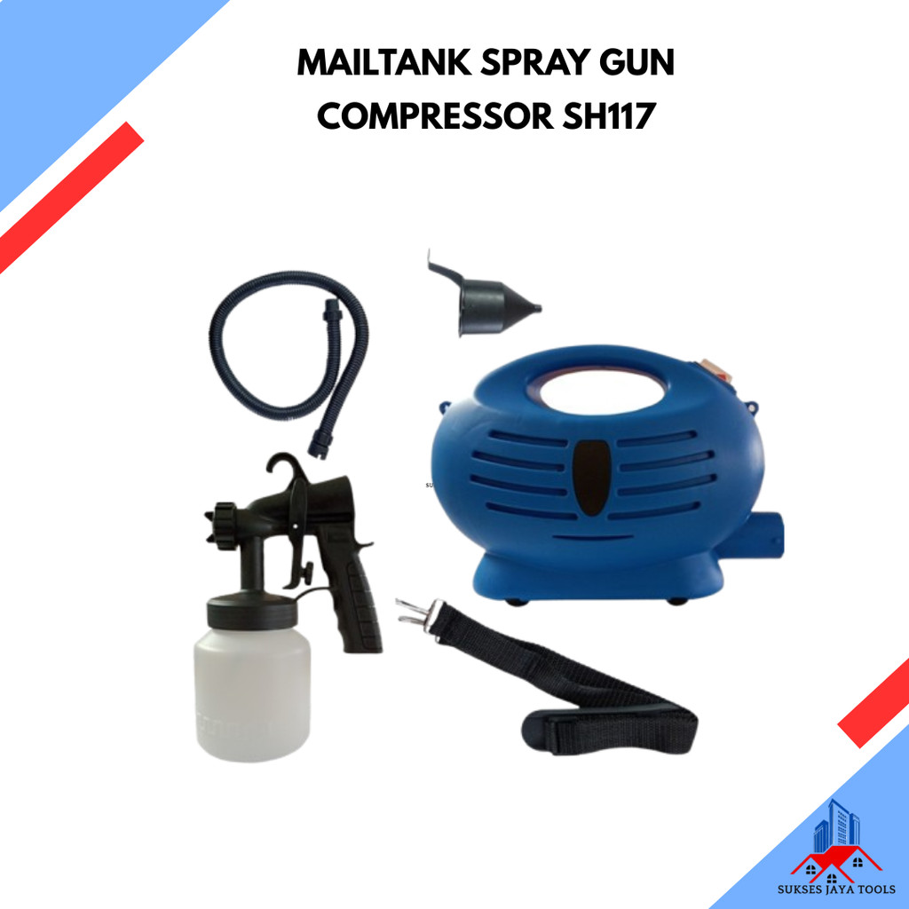 MESIN SPRAY GUN MAILTANK SH117/ Automatic Spray GunPaint Gun/Alat Semprot Cat/Cat Portable Spray Gun