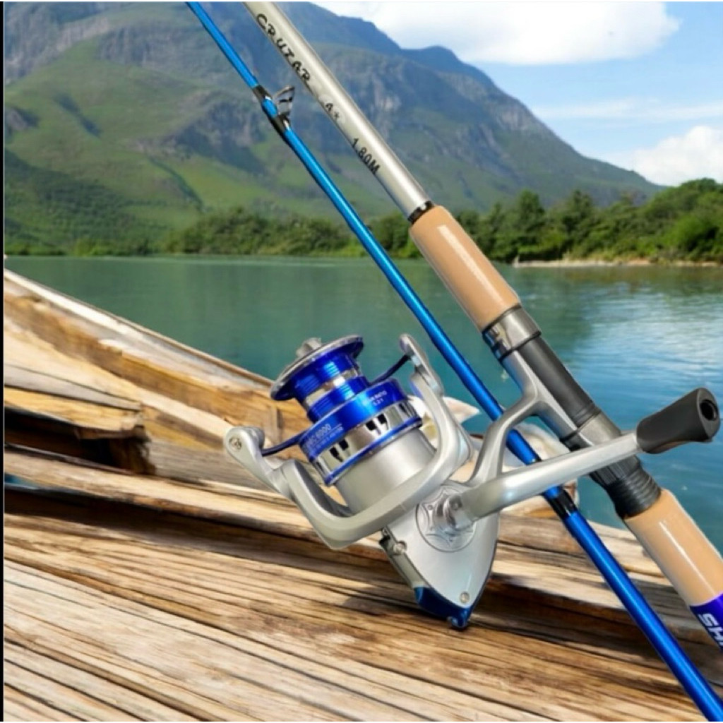 SET JORAN CRUZAR 180 cm dan REEL MACAW OCEANIC 6000