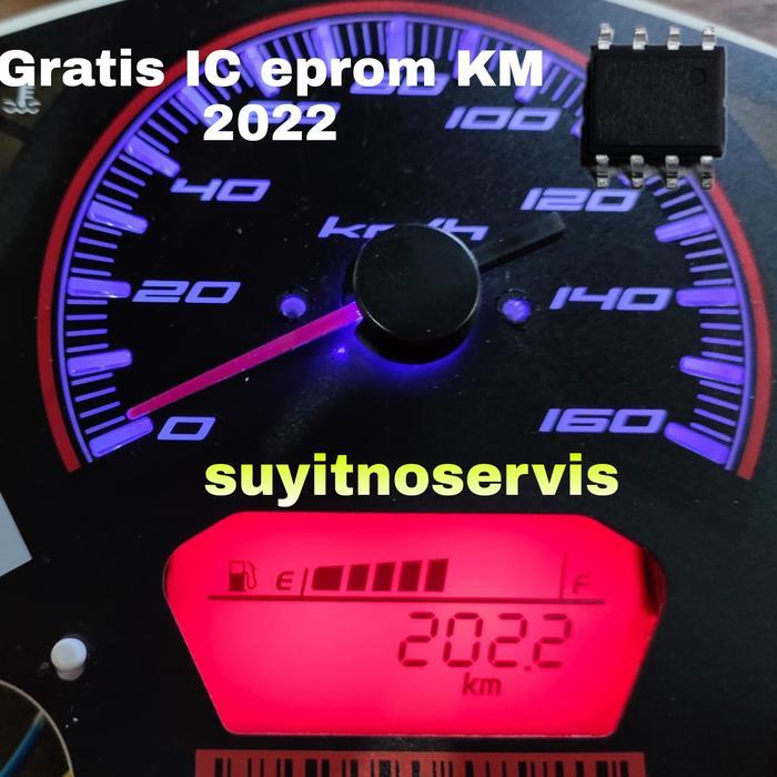 Yourfav Olshop LCD Speedometer Vario old lama 125 gratis ic km 2022