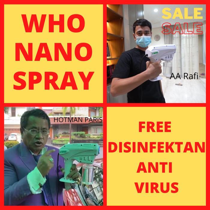 who nano spray gun desinfectant