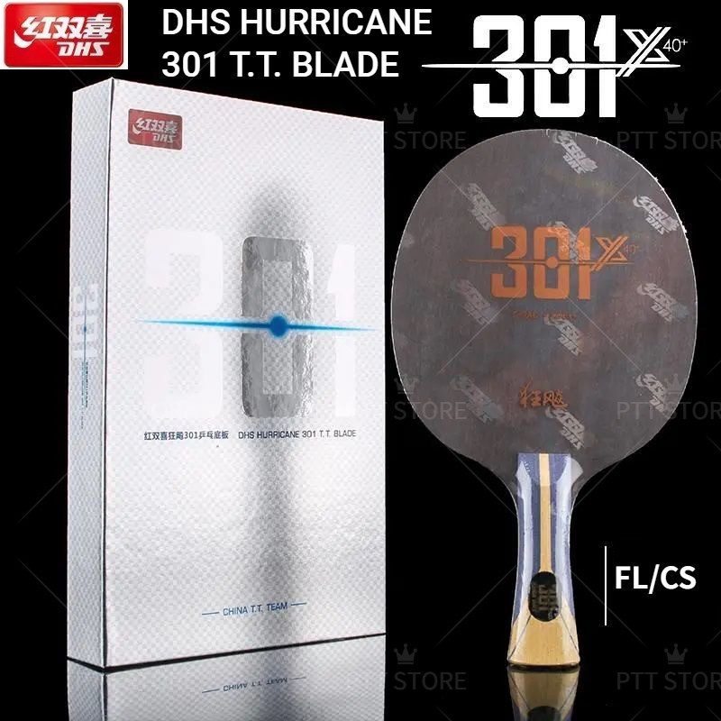 Original DHS Hurricane 301X H301-X Table Tennis Blade 5 Wood 2AC Professional Offensive Ping Pong Bl