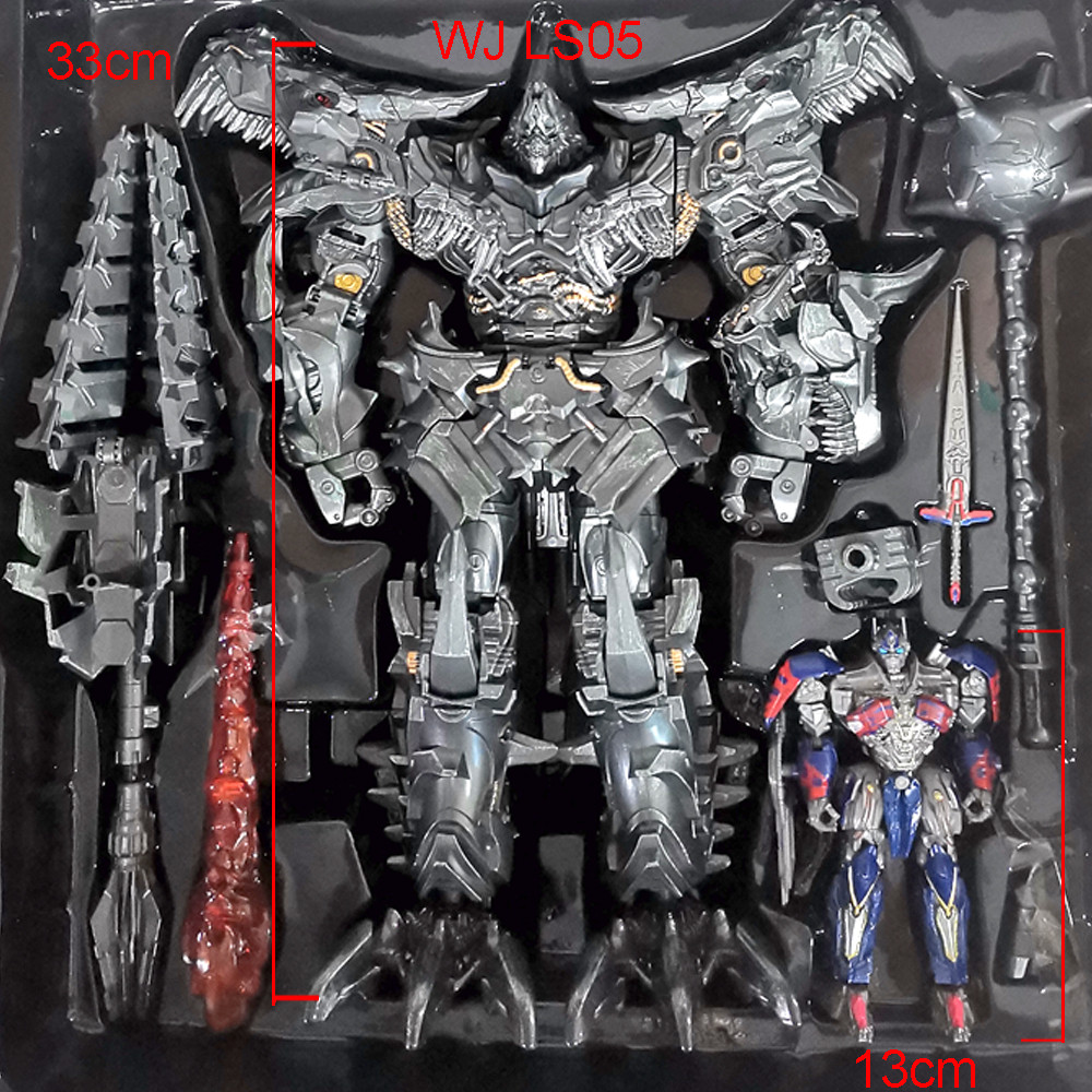 Transformation Toys Grimlock WEIJIANG W8600 BMB LS05 Action Figurine SS07 MP08 Alloy Anime Dinosaur 