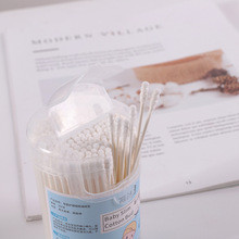 Cotton Bud Untuk Bayi Paling Kecil Double Head Spoon Tip