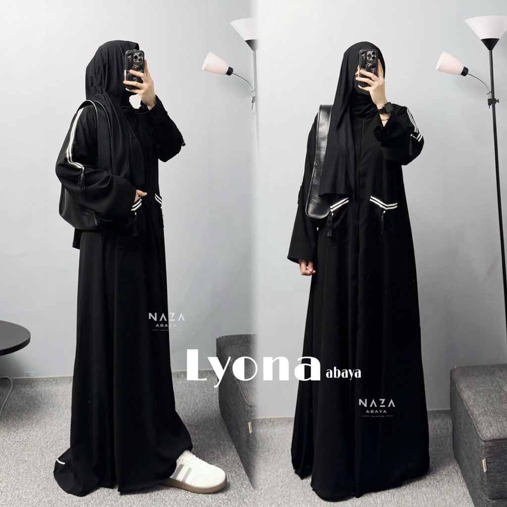 LYONA ABAYA | abaya hitam abaya murah abaya remaja abaa gamis syari