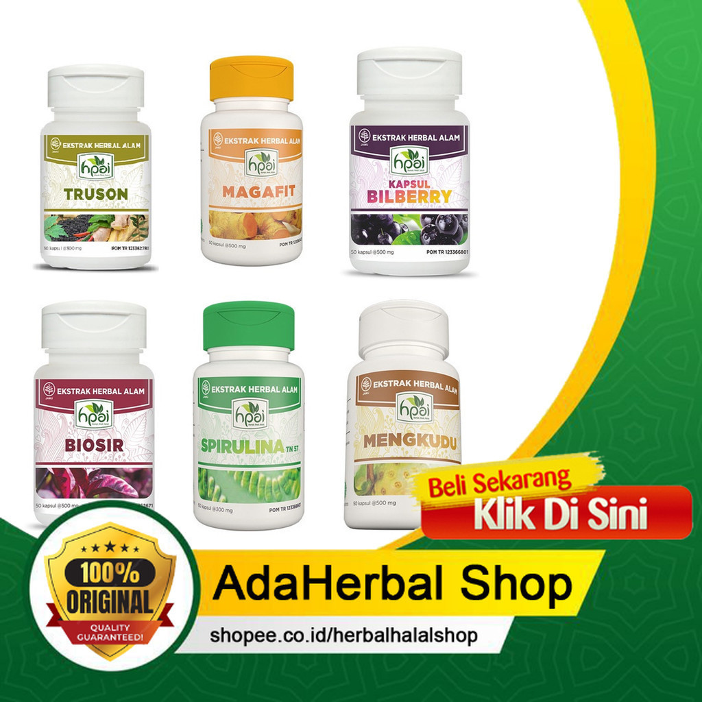 HNI HPAI - Katalog Produk Herbal - BILBERRY Andrographis BIOSIR Gamat CARNOCAP Harumi DIABEXTRAC N-G