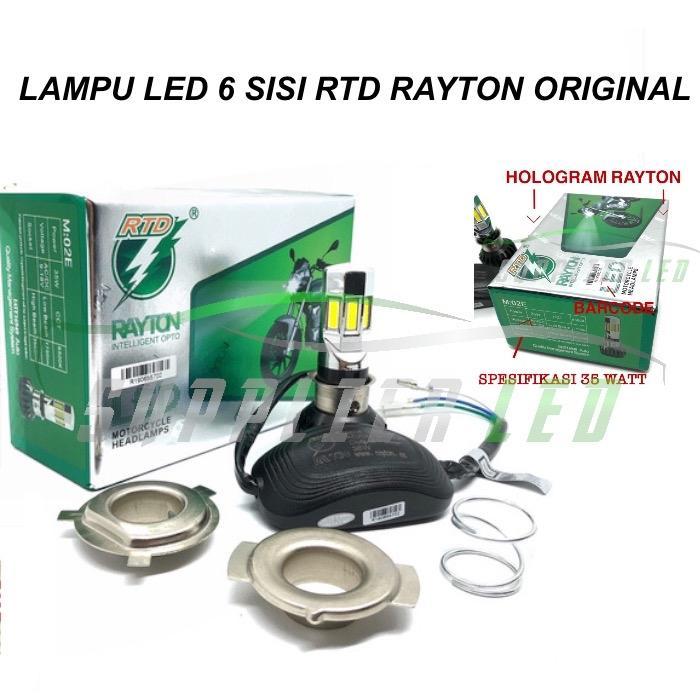 AutoMaxx Jaya Lampu LED Motor Mobil RTD 6 Sisi AC DC Car Kendaraan