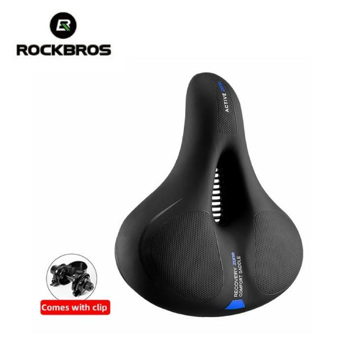 Sadel Sepeda Rockbros Seli MTB Saddle Sepeda Soft Empuk Nyaman
