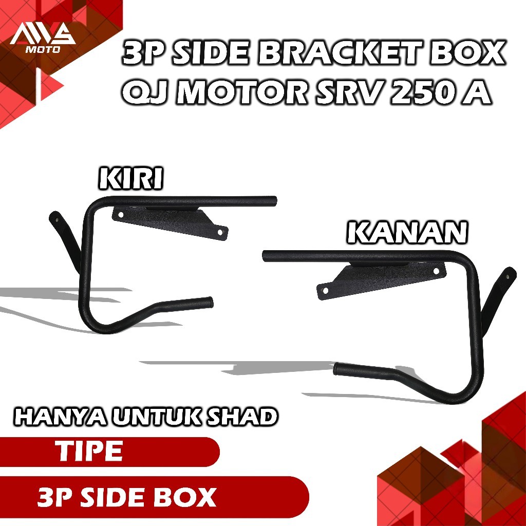 Side Bracket Box 3P QJ Motor SRV 250 A