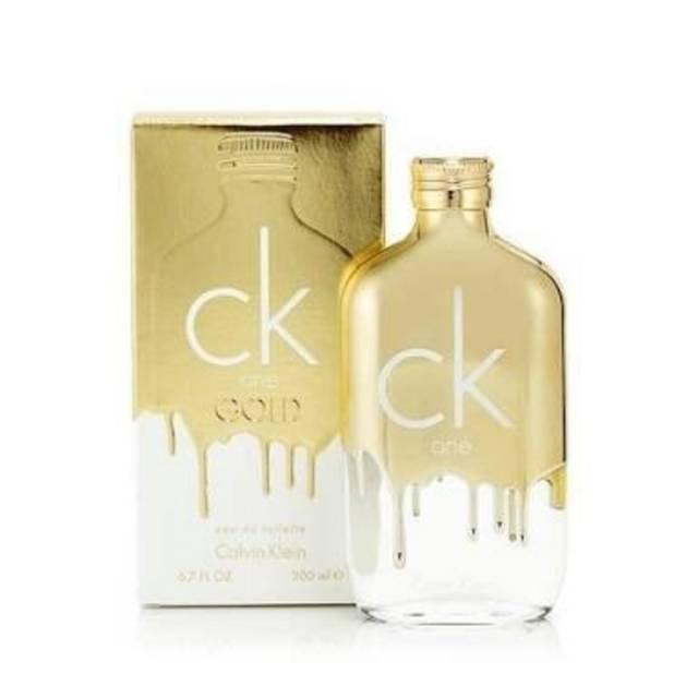 100 ORIGINAL PARFUM CALVIN KLEIN CK ONE GOLD UNISEX EDT 100ML SEGEL