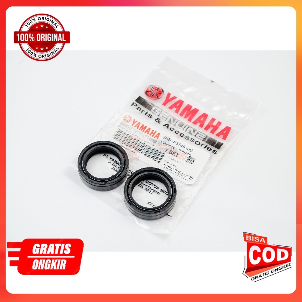 seal shock depan rx king - sil sok rx king depan 3HB-F3145-00 onderdil motor part Ori