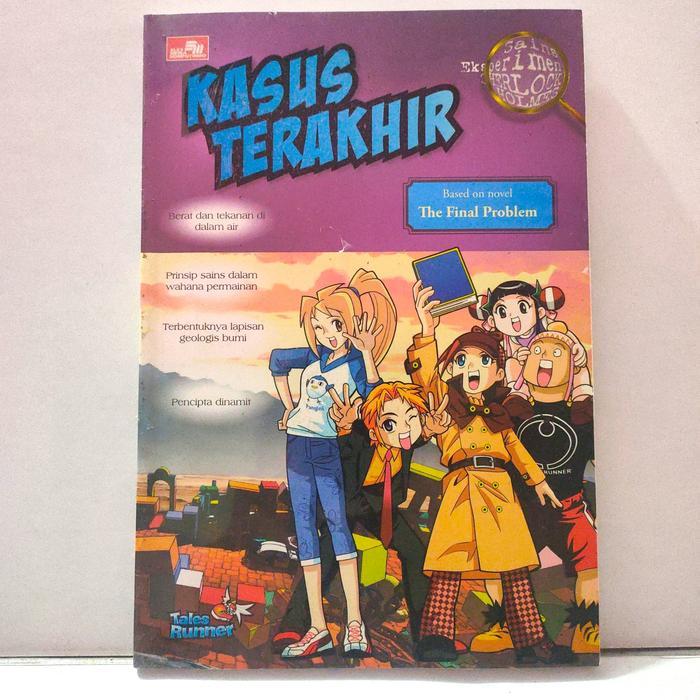 komik sains tales runner kasus terakhir eksperimen sherlock holmes based novel the final problem