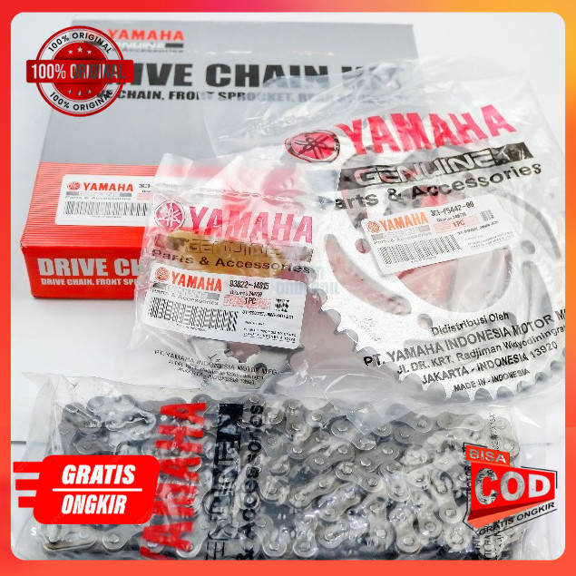 Ori Gear Set motor yamaha vixion old 3C1 original part