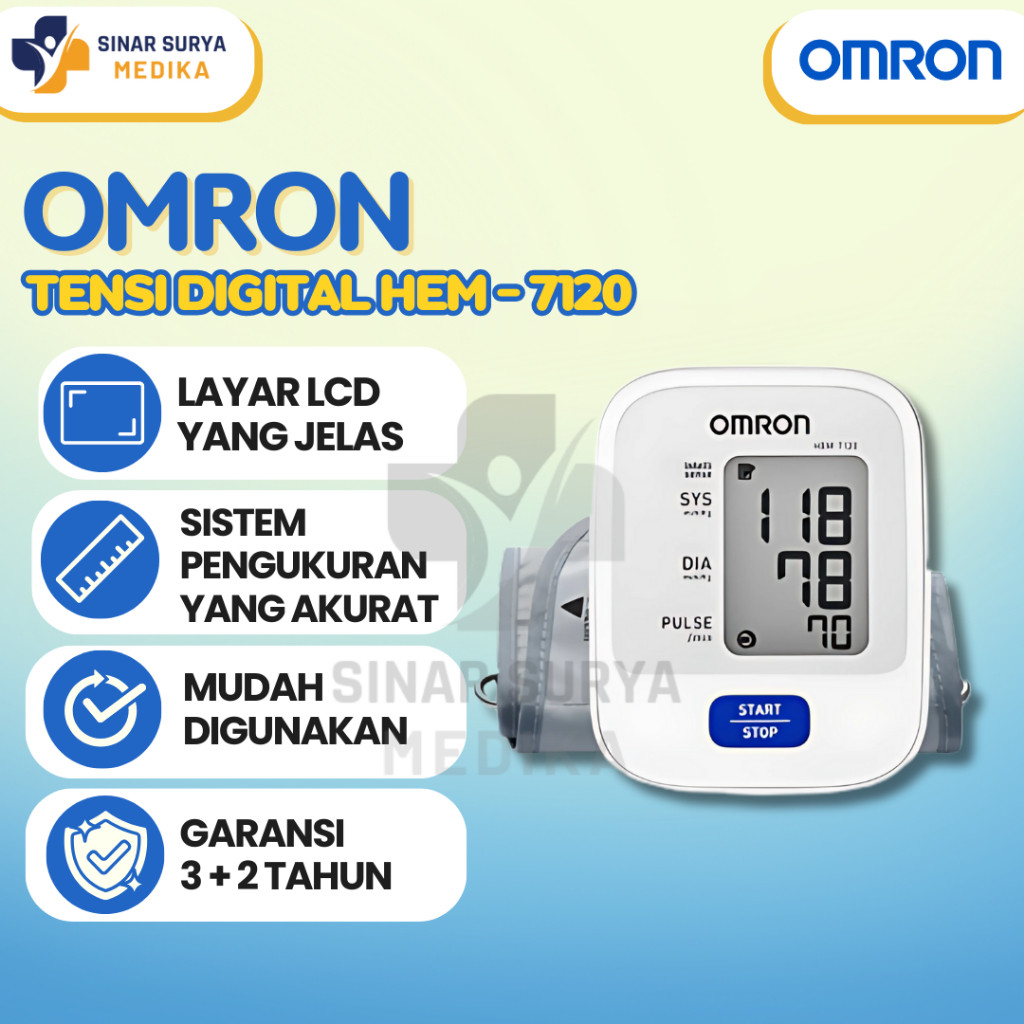 Tensimeter digital Omron 7120 /OMRON HEM-7120 Digital Tensimeter / Tensimeter Omron 7120