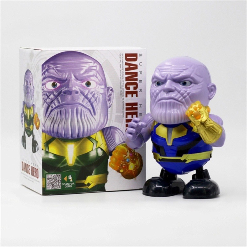 (BISA COD) DANCE HERO THANOS / ROBOT DANCING THANOS / Mainan robot dancing thanos