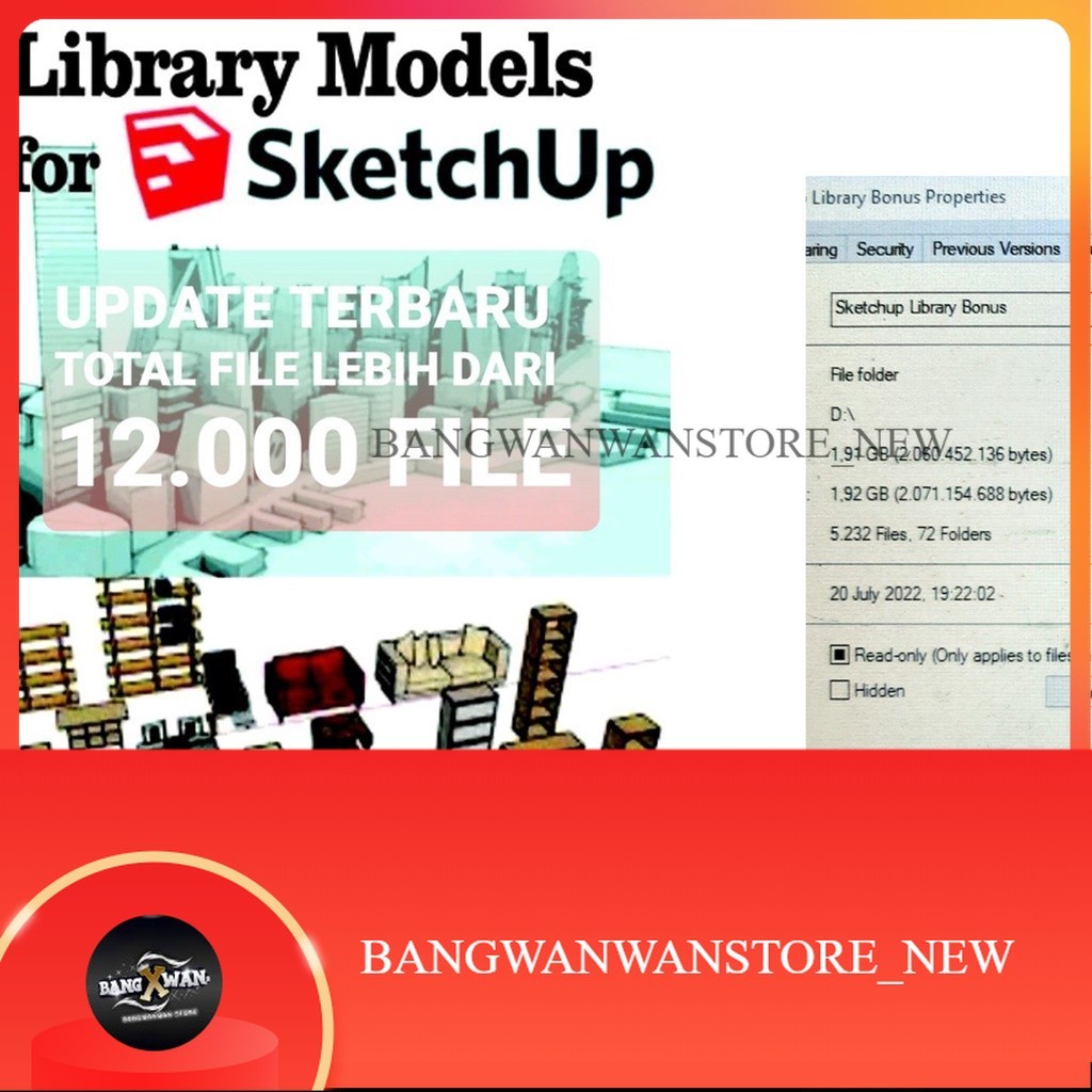 KUMPULAN FILE LIBRARY SKETCHUP