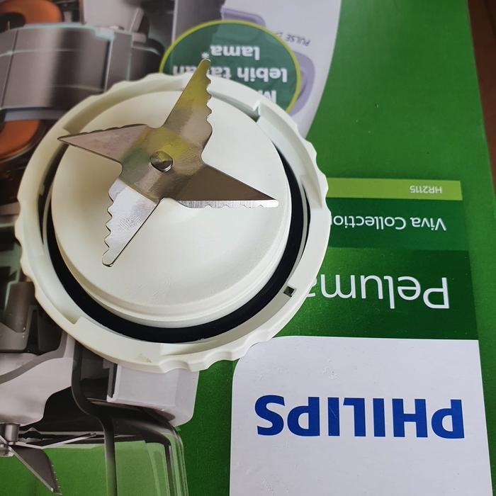 Gelas blender Philips jus buah atau jar plastik diva lengkap HR 2115 / - MOUNTING JUS