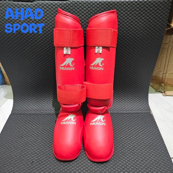 Accessoris Sport_[ Mall BEST ] Foot Protector Pelindung Kaki Deker MUVON Basic - Merah, S