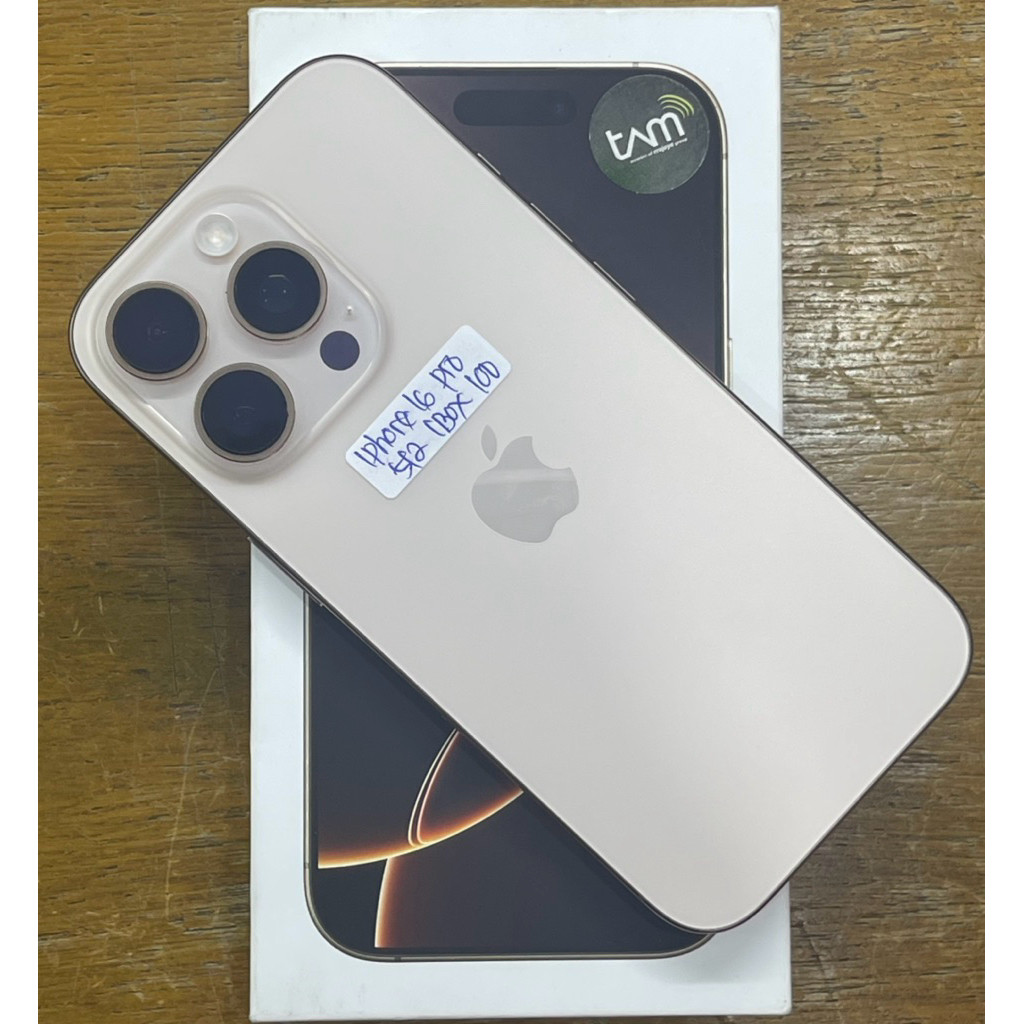 Hp Second iPhone 16 Pro 512GB IBOX Fullset Garansi
