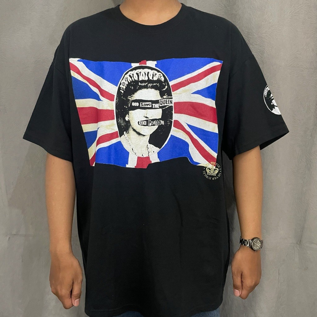 ORI T Shirt Band Official SEX PISTOLS - UNION JACK Original