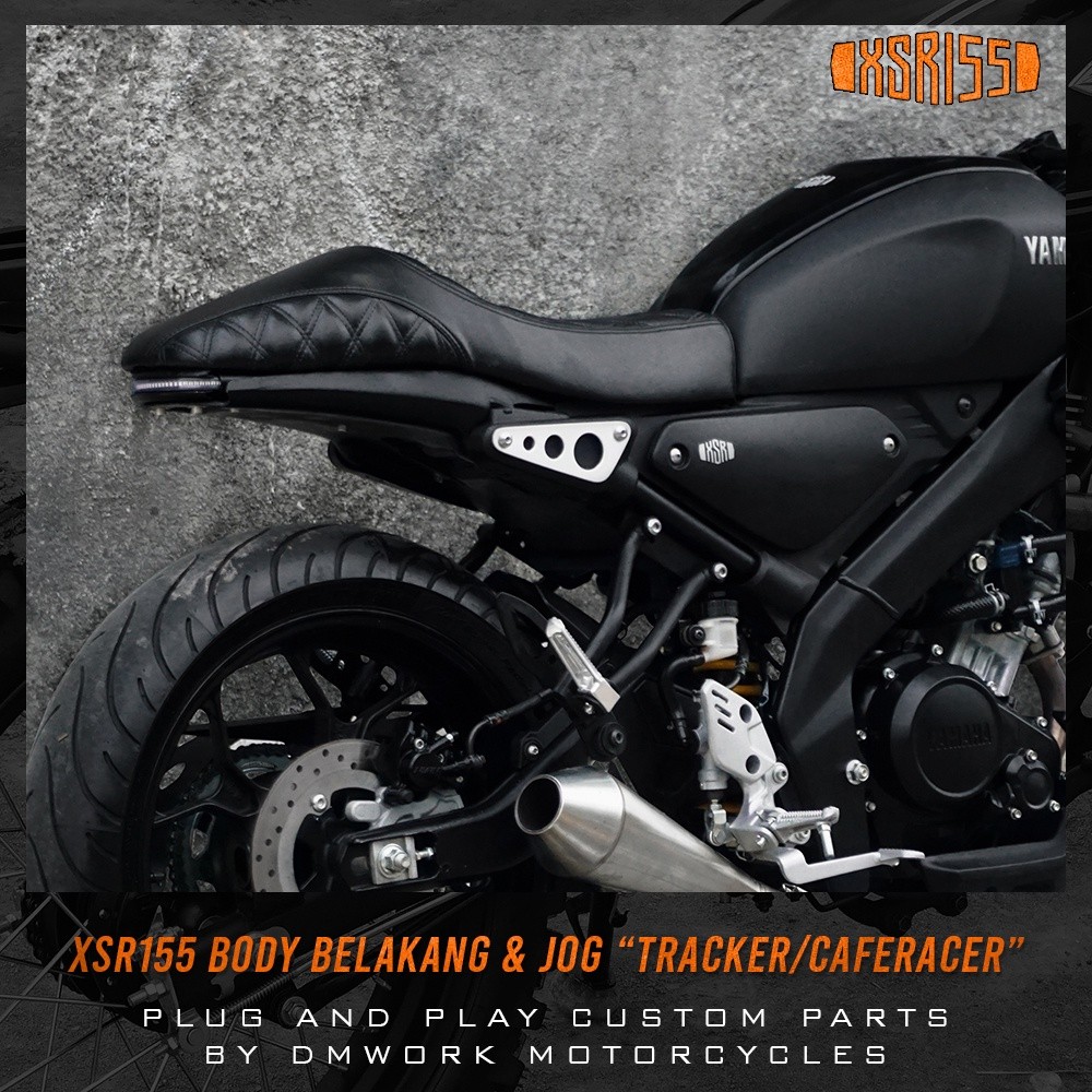 XSR 155 Body Bawah,Jog,Stoplamp 3in1 / Jok Caferacer / Jok Set / Jok Bratcafe / Jog / Jok Stoplamp /