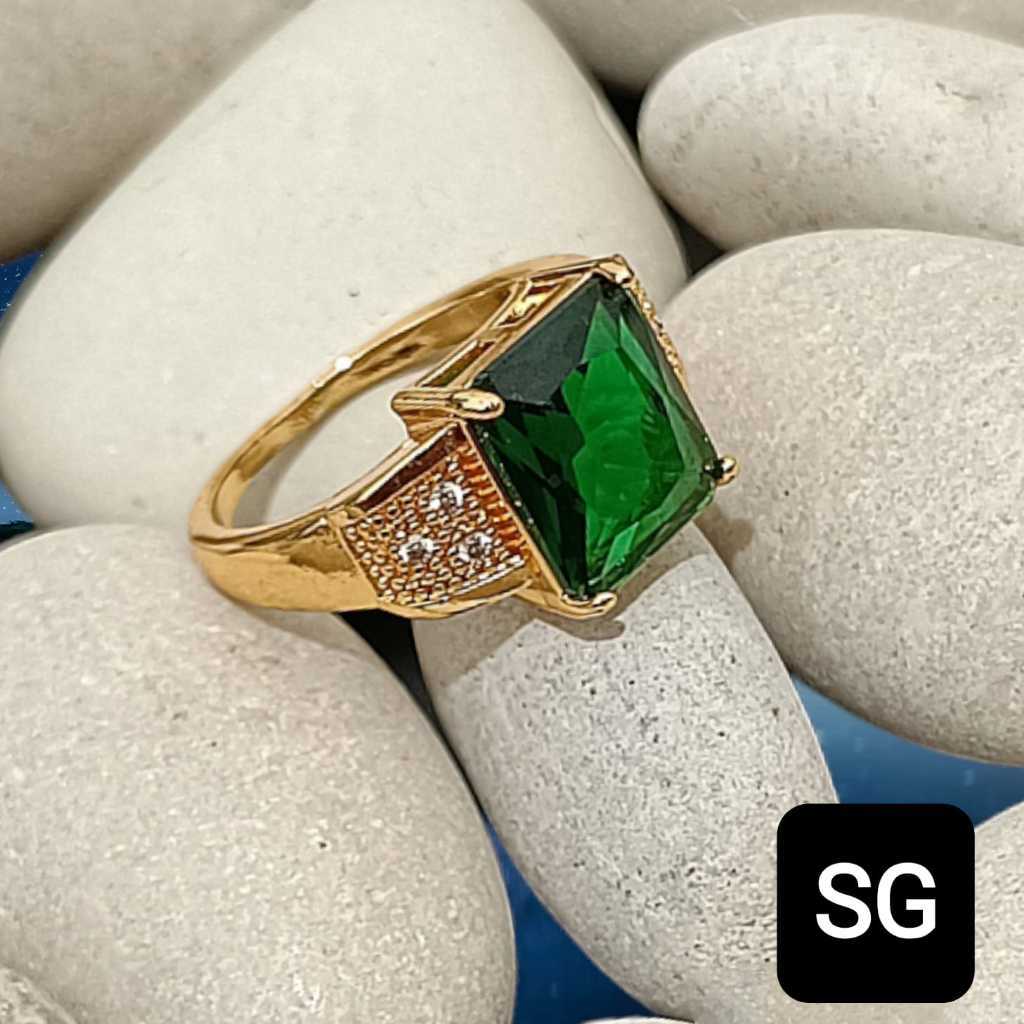 CINCIN MODEL BATU PERMATA WANITA TERLARIS TERMURAH