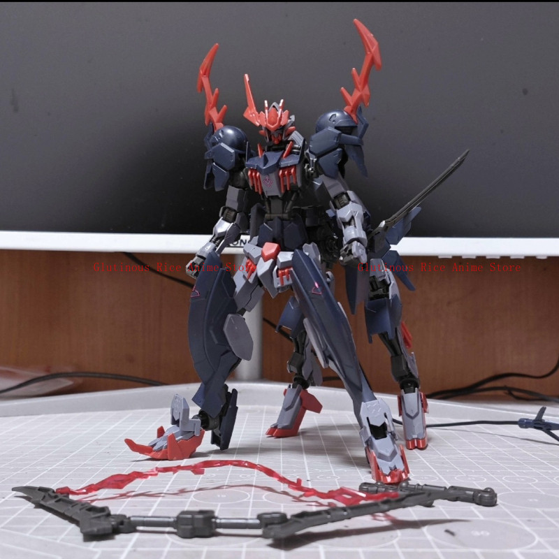 In stock Bandai – Genuine Gundam Model Kit HG 1/144 Animated Figurine Gundam Barbataurus Gunpla Coll