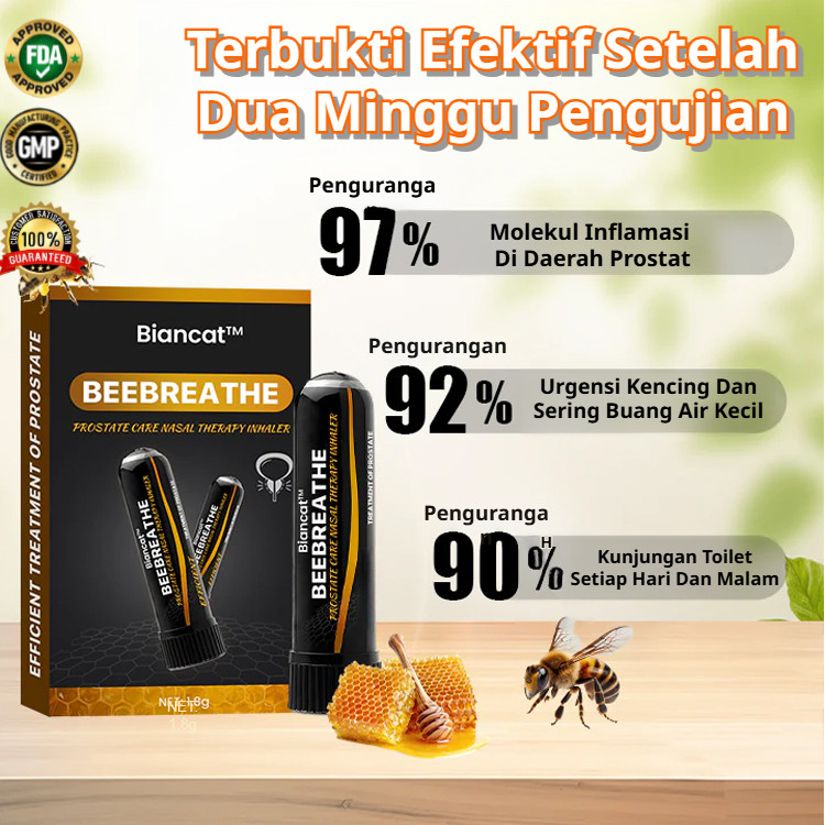 Inhaler Perawatan Tubuh Pria / Alat Terapi Pernapasan untuk Pria Dewasa / Inhaler Portable dengan Fo