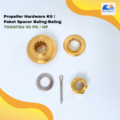 Propeller Hardware Kit / Paket Spacer Baling-Baling TOHATSU 50 PK / HP