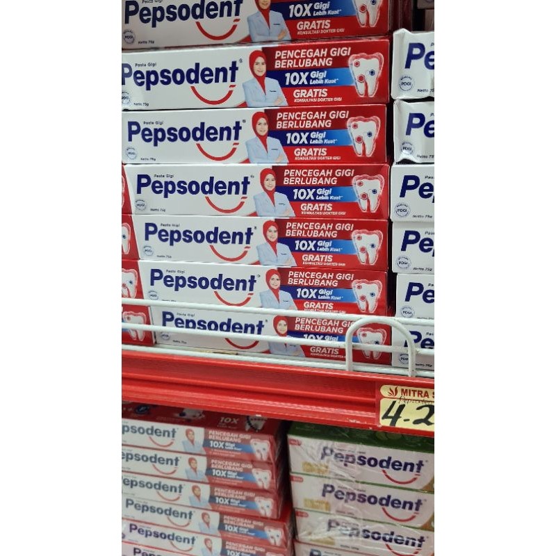 Pepsodent 72 Gr Pencegah Gigi Berlubang Rasa Siwak Toko Berkah Mama Iki