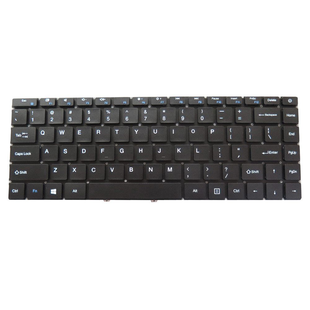 Laptop Keyboard For BMAX MaxBook S13A Black Without Frame United States US
