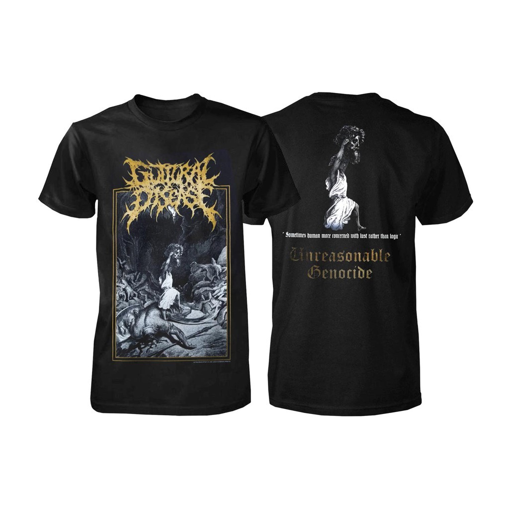 ORIGINAL TSHIRT GUTTURAL DISEASE - GENOCIDE