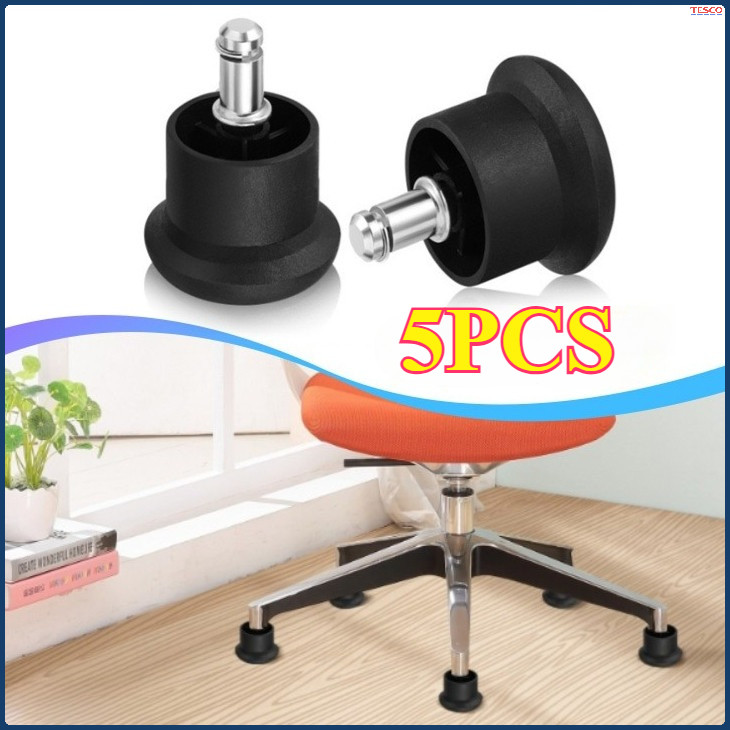 5Pcs Roda Caster Roda Caster Kecil Roda Kecil Tahan Aus Roda Kursi Putar Kantor Pengganti Roda Untuk