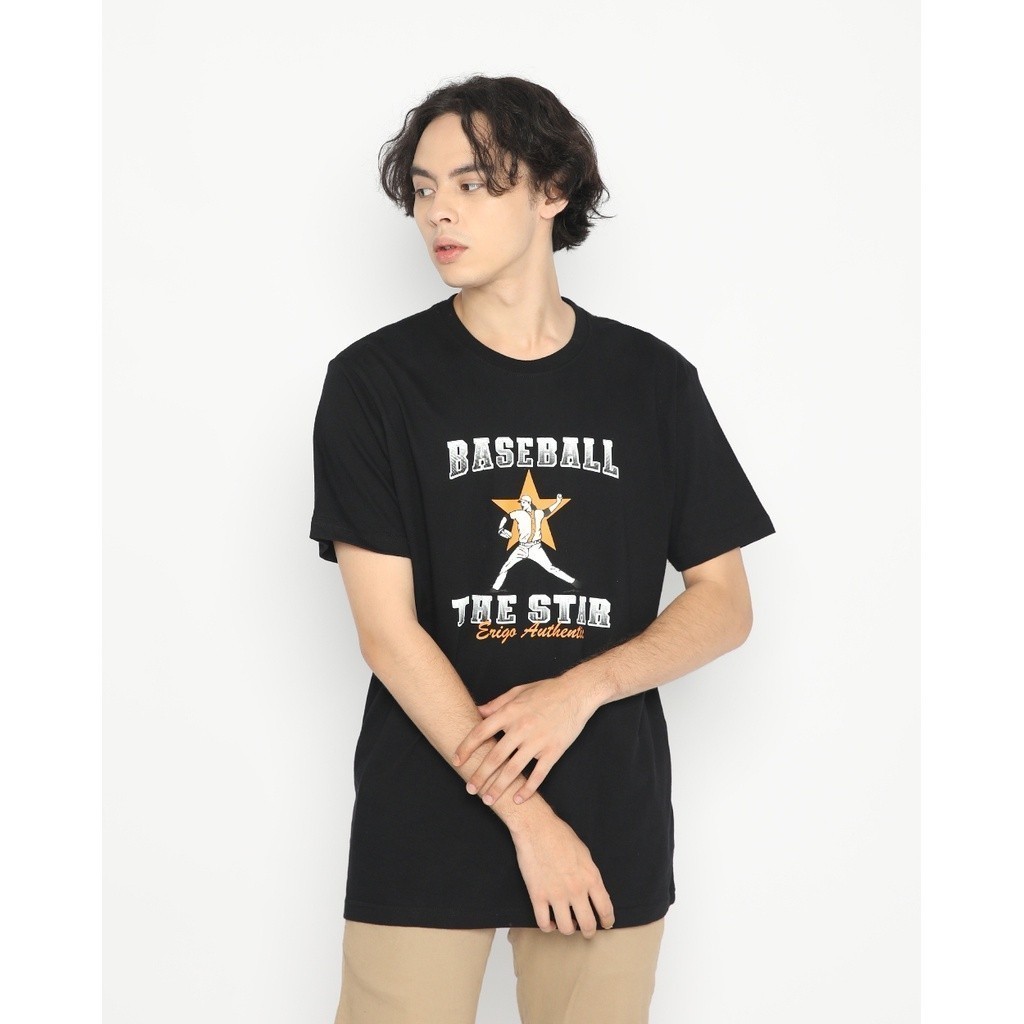 Erigo T-Shirt Erigo Star Black Unisex