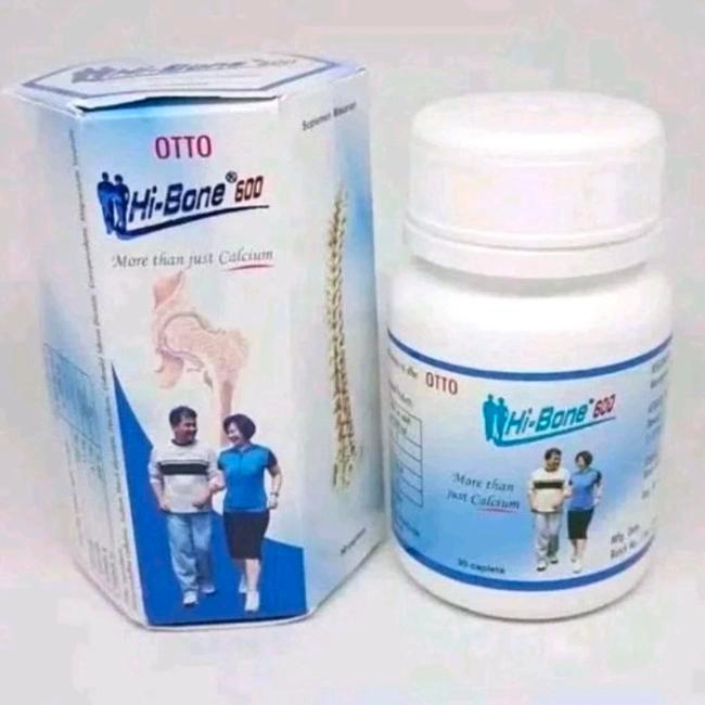 Hi Bone Hibone Calcium 600mg Botol 30 Kaplet