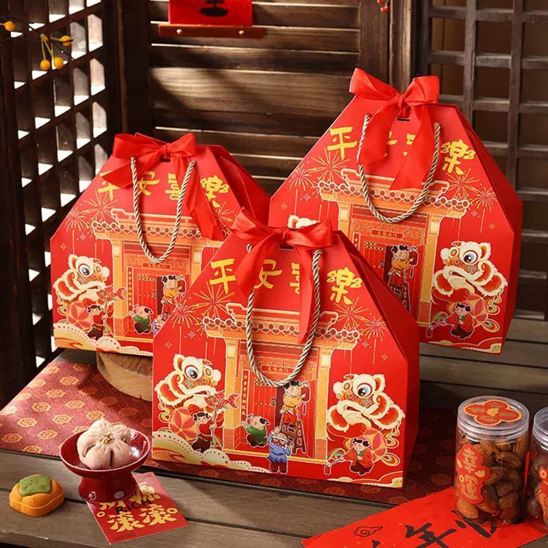 Box Tenteng Hampers Imlek/ Box Imlek Tenteng Hampers New Year Chinese/ Kotak Hampers Imlek