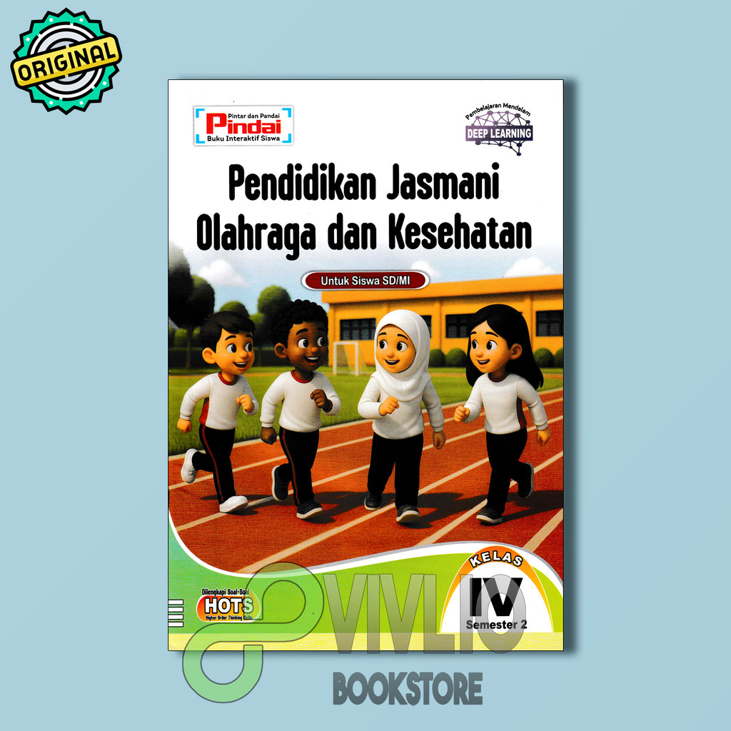 LKS Pindai PJOK Kelas 4 Semester 2 Tahun 2025