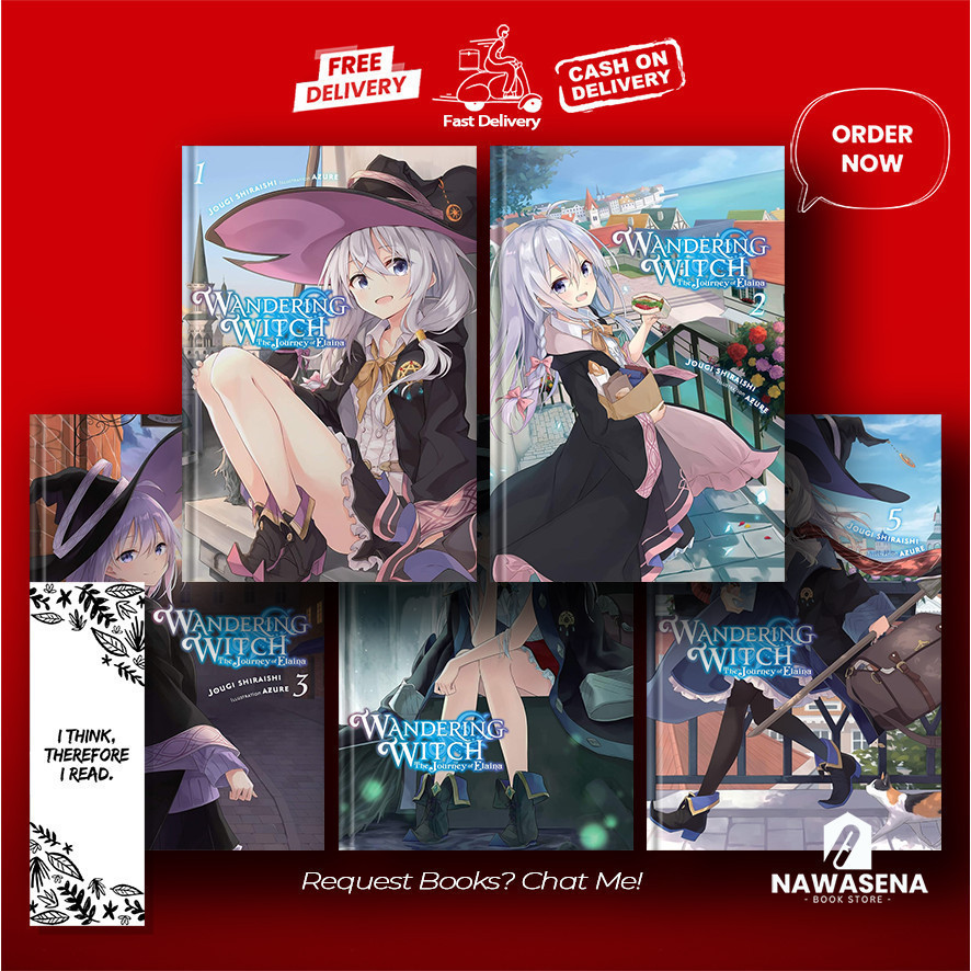 Wandering Witch : The Journey of Elaina (Light Novel) By Jougi Shiraishi (English)