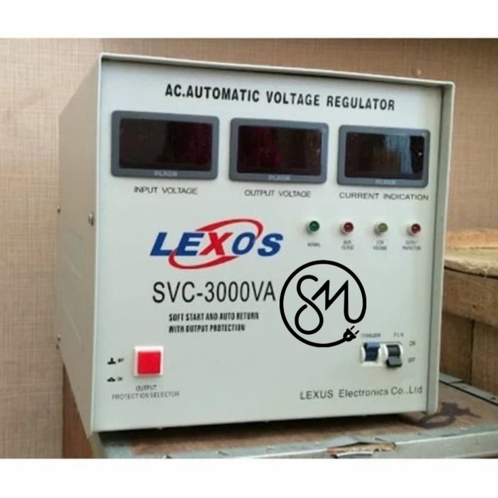 stabilizer Lexos ST 3000-SD 3KVA ST3000SD 3 KVA 3000 watt Stabil
