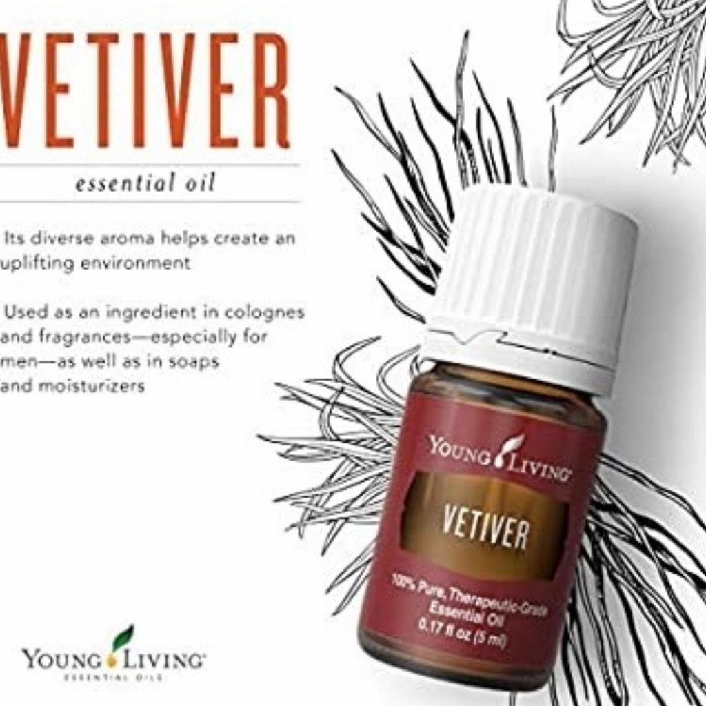 young living vetiver 5ml  oil original