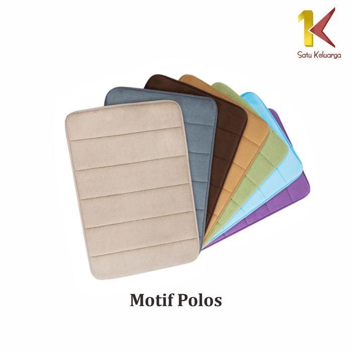 [COD] SK C362 80x60cm Keset Kaki Anti Selip Bahan Busa Keset Dapur  Alas Kaki Keset Kamar Mandi - UN
