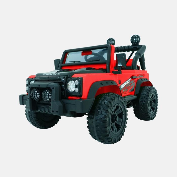 MAINAN ANAK MOBIL AKI JEEP VOLTA ROCKY 5008 BAN PLASTIK