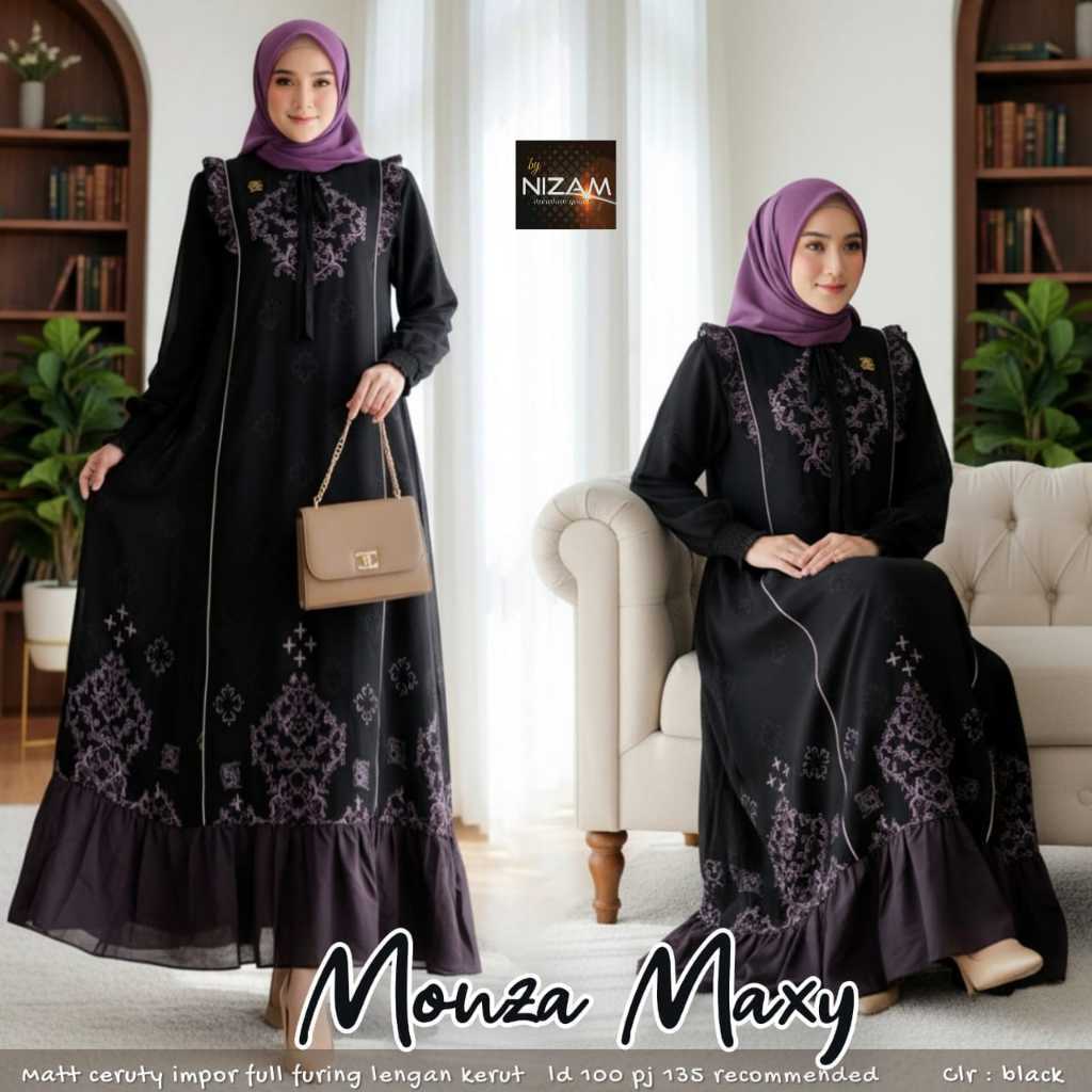 0512     MONZA DRESS by NIzAM FASHION
